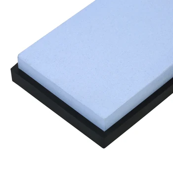 

2000 Grit Whetstone Sharpening Stone Kitchen Knife Sharpening Stone Knives Polishing Stone with Rubber Stone Holder 180*60*15mm