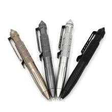 Stylo tactique multifonction d'auto défense, outil de protection Portable en alliage d'aluminium, fenêtre cassée d'urgence, Inspection de sécurité