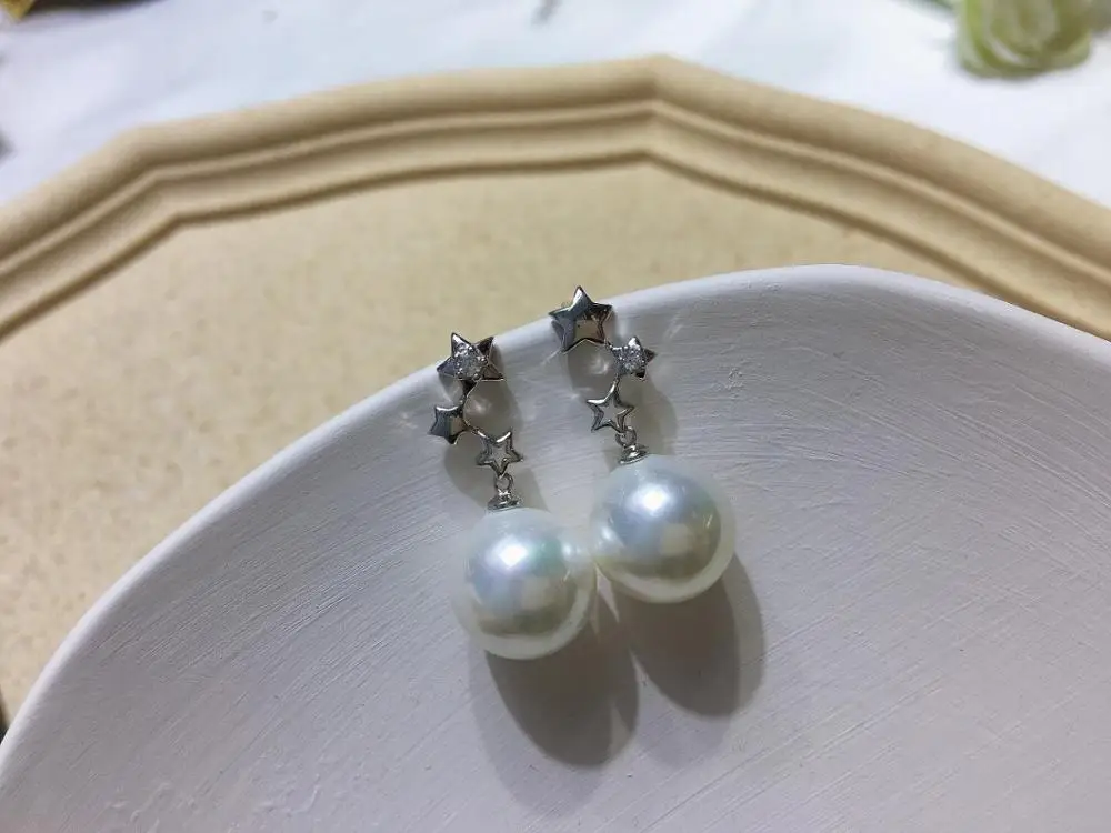 

Новинка, ювелирные изделия Star Jewelry из серебра 925 пробы, фурнитура для сережек, компоненты для ювелирных изделий, фурнитура для жемчуга, кораллового нефрита, агата, бусин, камней