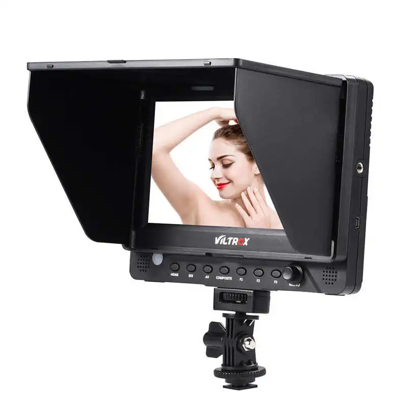 VILTROX DC-70EX 7 дюймов DSLR Камера монитор 4K HD 1024x600 SDI AV Вход видео ЖК-дисплей Дисплей |