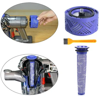 

For DYSON V6 Pre Post Filter Cleaning Brush Replacement Tool Equipment