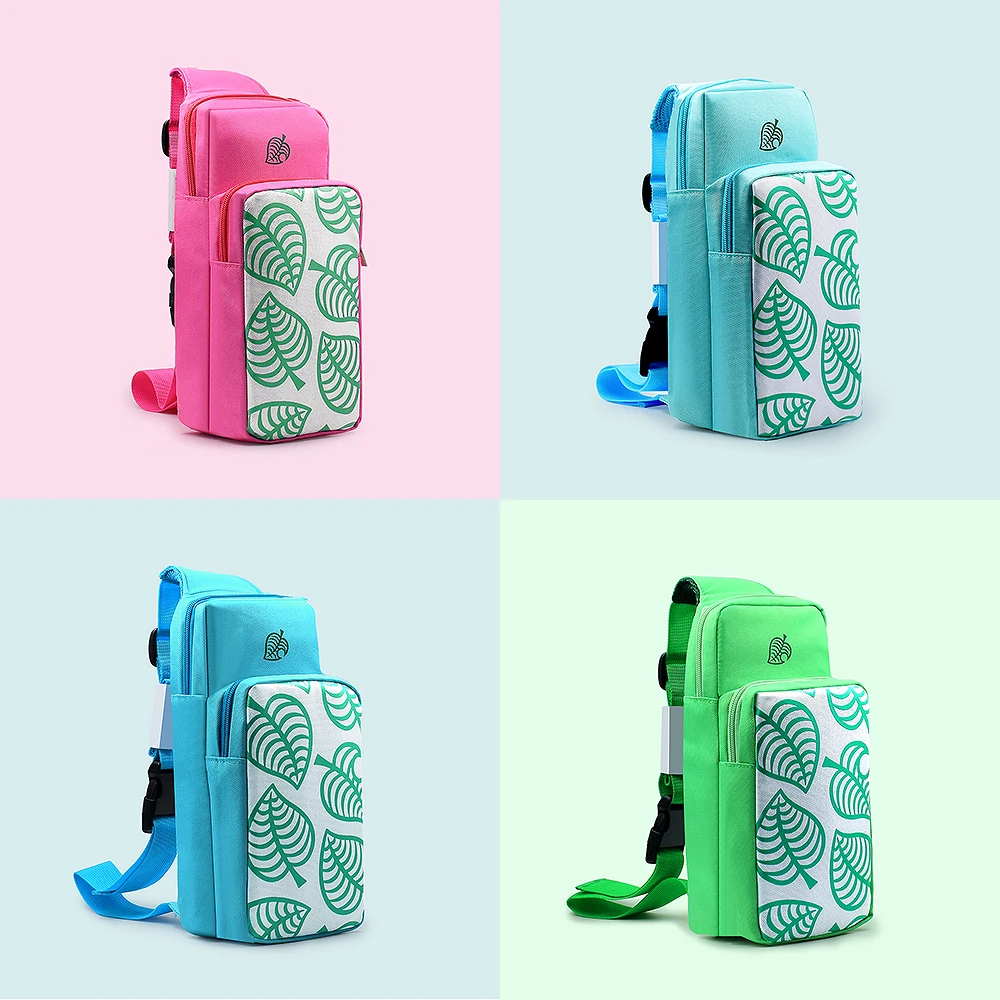 Cute Cases For Nintend Switch Game Console Shoulder Bags Animal crossing Switch Carrying Case Soft Travel