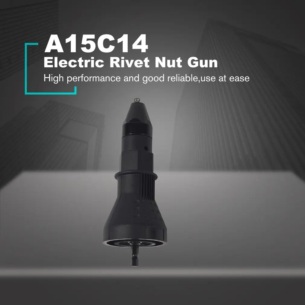 Electric Rivet Nut Gun Riveting Drill Adapter Tool Insert Nut Tool Riveting 2.4mm-4.8mm Cordless Riveting Drill Adaptor