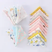 Детские Мультяшные нагрудники, хлопковые треугольные детские нагрудники, бандана, Слюнявчики для новорожденных