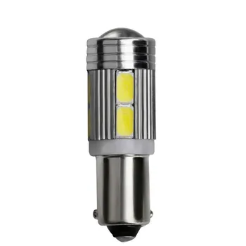 

2PCS BA9S 10SMD LED Car Interior Reading Dome Light Marker Lamp 5630 12V LED Auto Wedge Parking Bulbs For Car Motorcycle