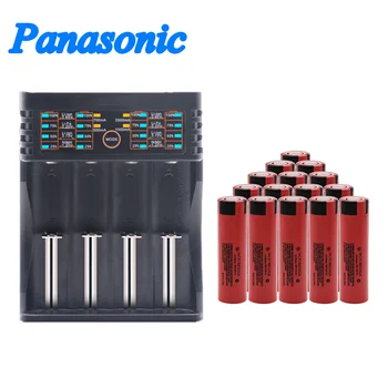

Panasonic NCR 18650GA 30A discharge 3.7V 3500mAh 18650 rechargeable battery flashlight top lithium battery+USB 18650 charger