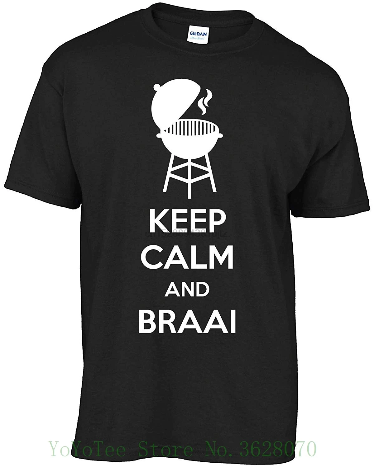 Keep Calm And Braai футболка 2018 летняя новая брендовая Футболка Мужская Хип-Хоп