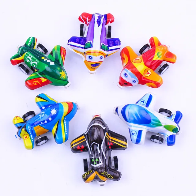 5 PCS/ Lot Pull Back Car Toys Racing Cars Baby Mini Cartoon Small Bus Truck Air Plane Colorful Kids Toys for Children Boy Gifts 5
