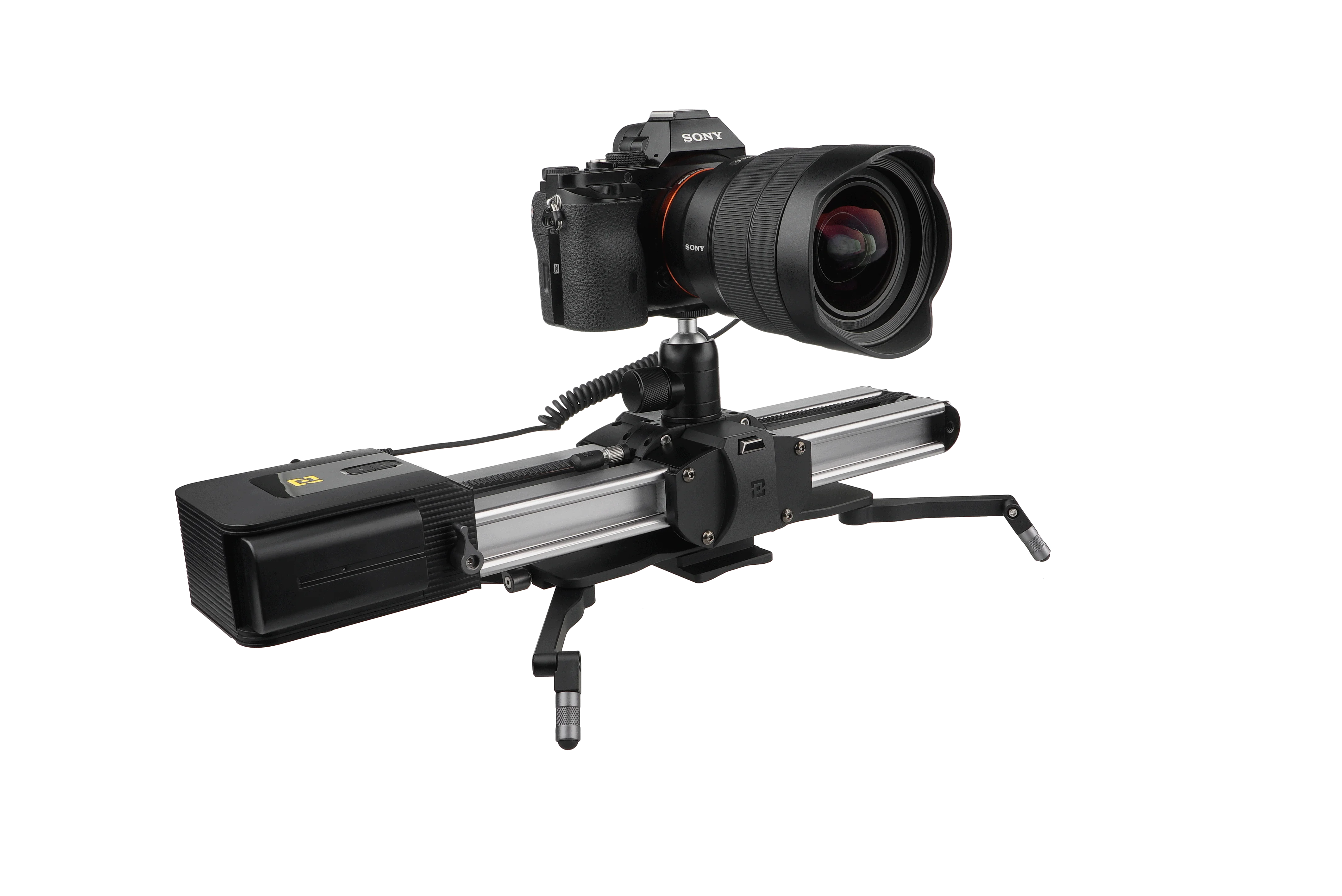 ZEAPON Micro 2 mini portable ultra silent motor Motorized Camera Video Double Distance parallel Slider Macro Track