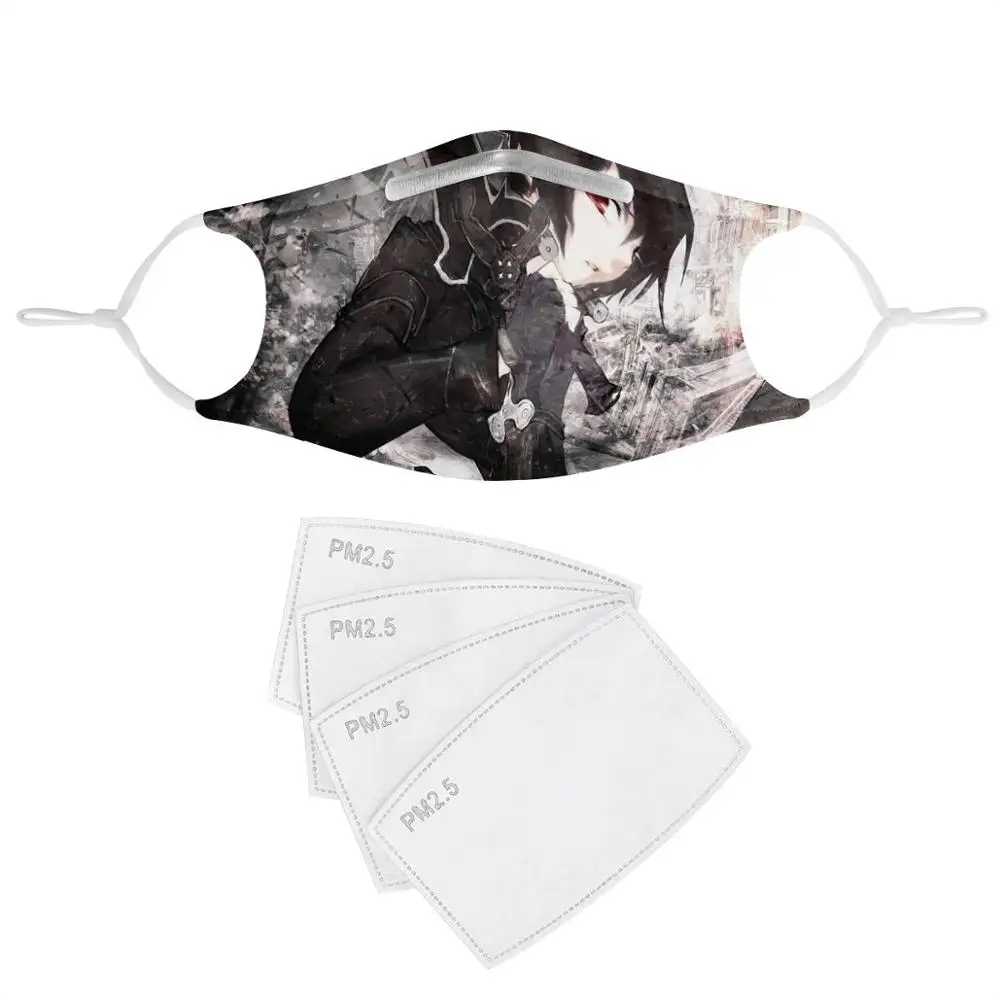 

Sword Art Online Reusable Mouth Face Cover Comfortable Anti-Dust Anti-saliva Anti Infection Anti-droplets Splash-proof