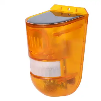 

Sound & Light Warning Light Solar Strobe Light Villa Farm for Garden Outdoor