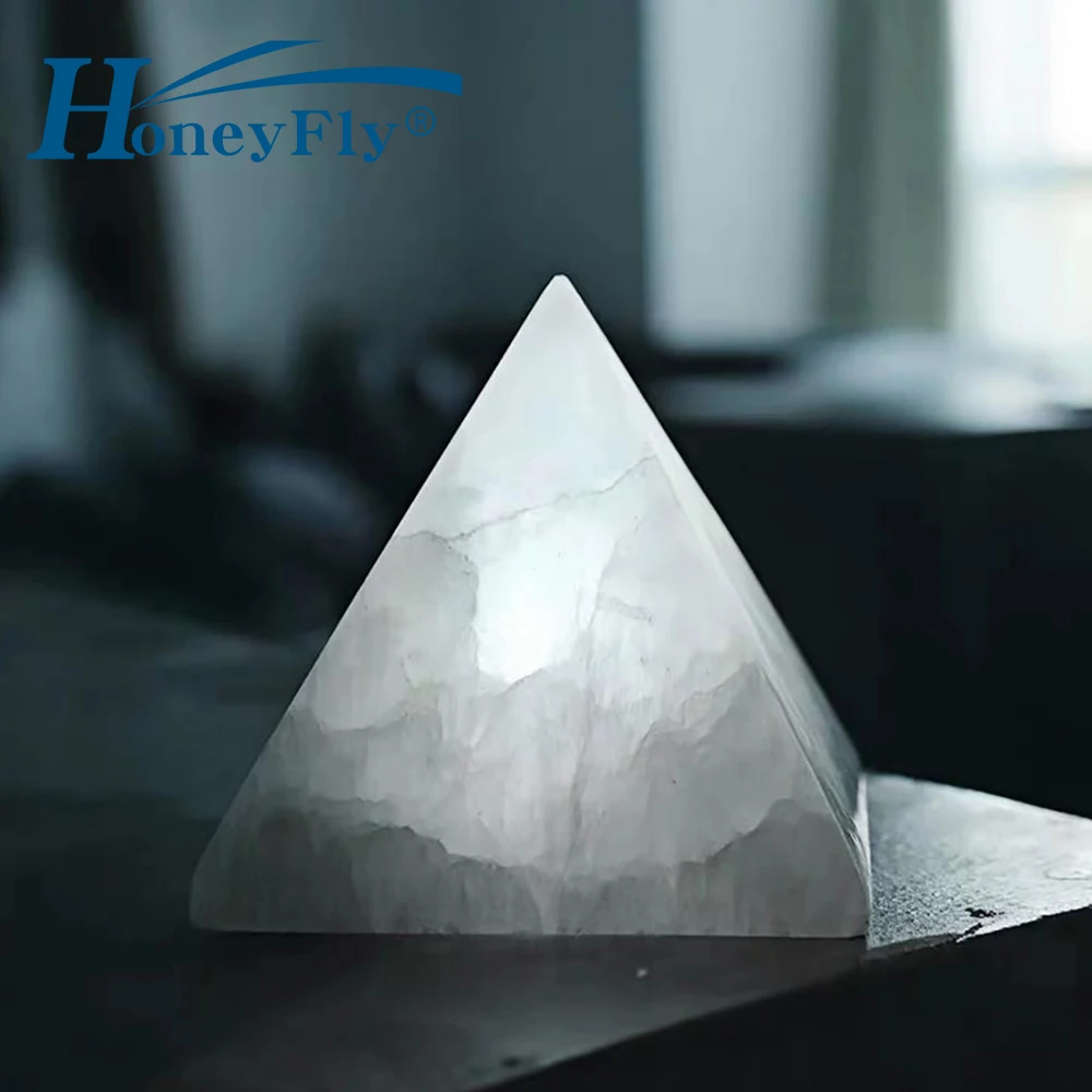 Светодиодный ночник HoneyFly Pyramid с датчиком гипсокартон атмосферная Настольная