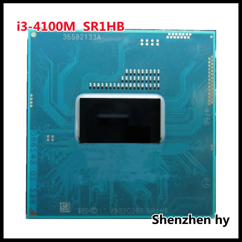 I3-4100M i3 4100M SR1HB 2 5 ГГц двухъядерный четырехпоточный процессор 3M 37 Вт Разъем G3 / rPGA946B |