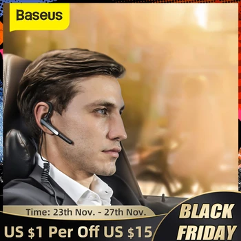 

Baseus Wireless Bluetooth Earphone APTX Headset Bluetooth 5.0 Waterproof Earphone AI Smart with HD Mic Business Earphone Driving