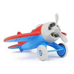Ни одна детская осенне-стойкая пластиковая раздвижная Игрушечная модель самолета