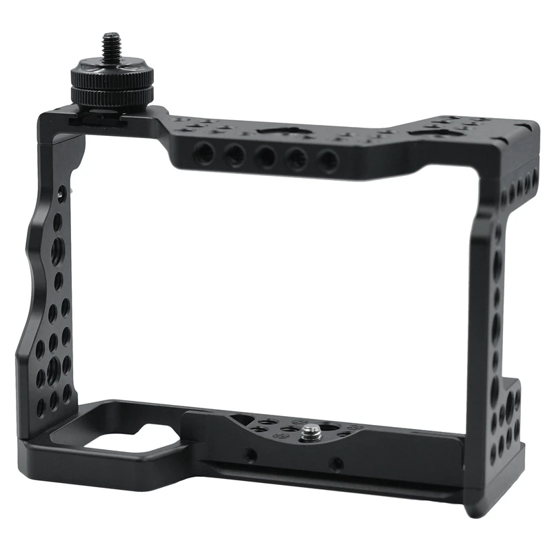 

RISE-DSLR Camera Cage with Arri Locating Hole 4/1 8/3 Threads Hole for Sony A9 A73 A7R3 A7M3 A7R III / A7M III/A7 III