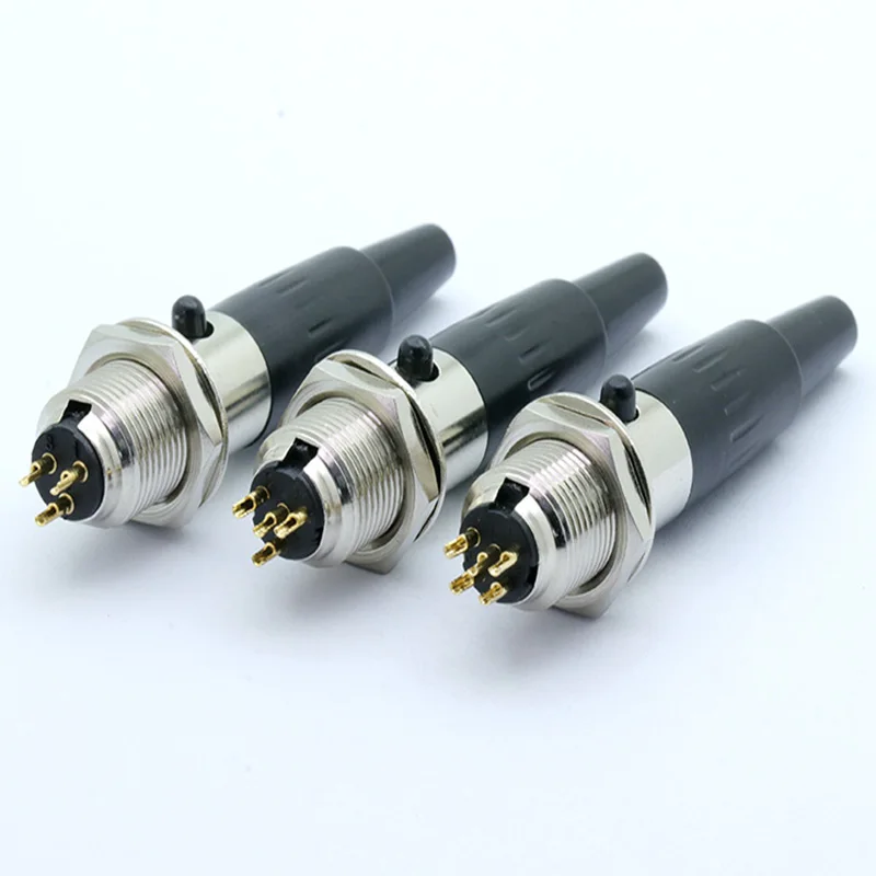10 комплектов мини XLR 3 4 5 Штекерная вилка + штекер маленький аудиоразъем для