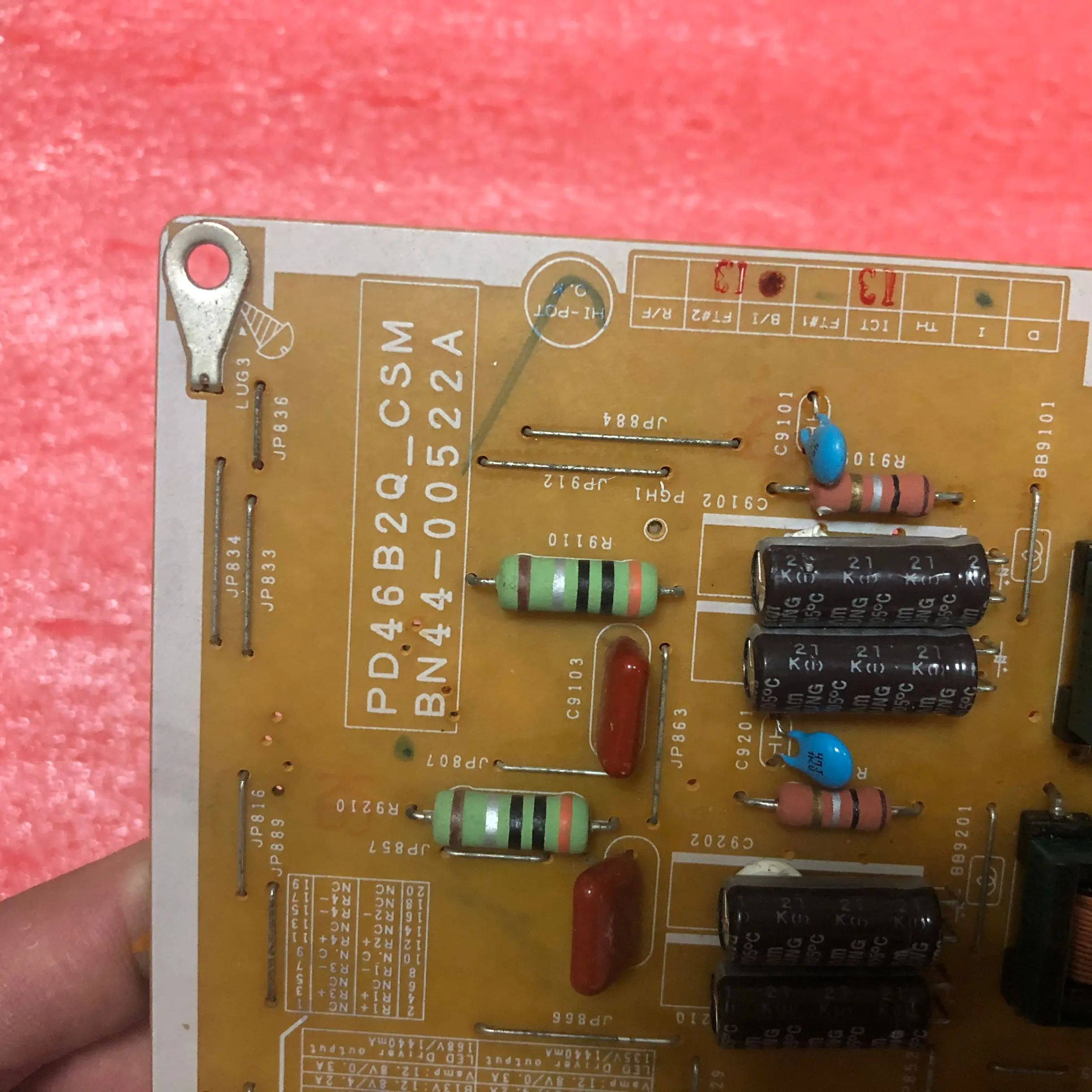 Placa de Alimentação 100 Original para Samsung Embutida - Imagem 3