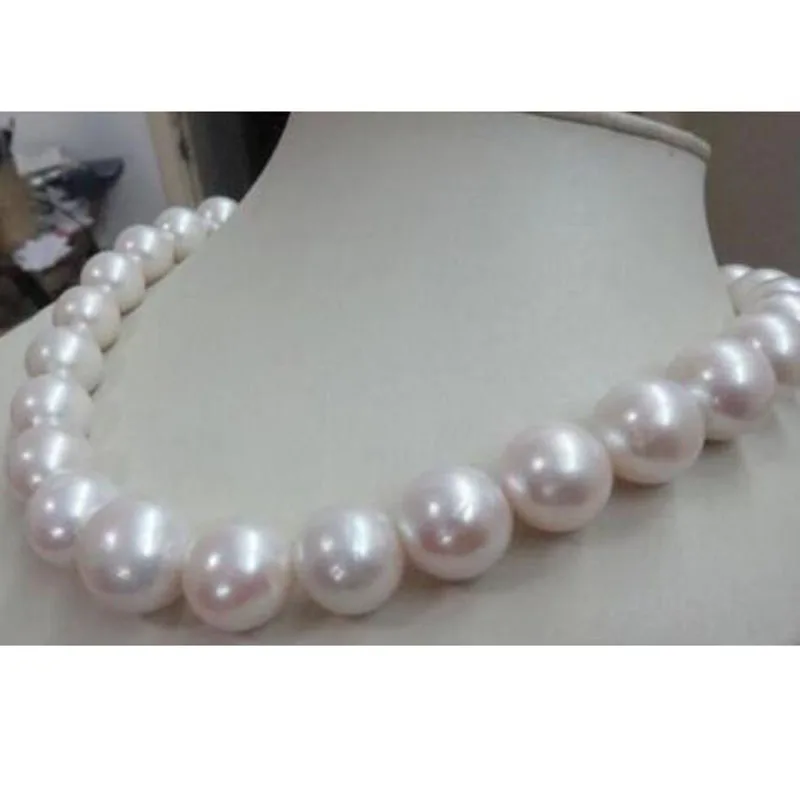 

free shipping >>>>noble jewelry HUGE 17.5" 11-13MM SOUTH SEA NATURAL GOLD PEARL NECKLAce 14k DIY women hot sale jewelry jj