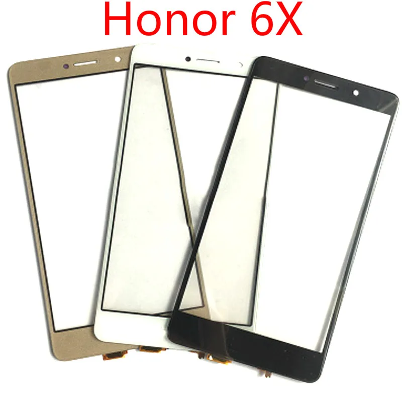 Для Huawei Honor 6X сенсорный экран 5 ''ЖК-дисплей стеклянный дигитайзер Запасные