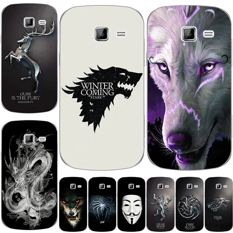 

Case For Samsung Galaxy Star Pro S7260 S7262 7260 7262 GT-S7262 Cover Original Printed Cartoon Phone Case For Samsung i679