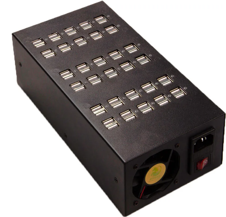 

Big USB Charger With 24 Pins For Smart Phone, Led Light Charging