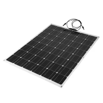 

Flexible Solar Panel Module Portable Moncrystalline Sunpower Charging Kit Universal 200W 12V Camping Power Supply