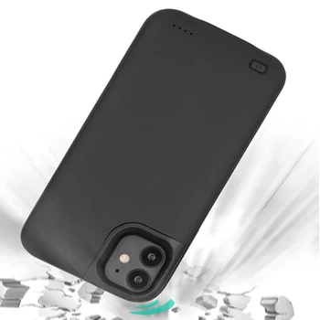 バッテリーケースiphone 11/11pro/11 プロ最大外部電源銀行バックアップバッテリ充電器ケース 6 6s 7 8 プラスx xs最大xr