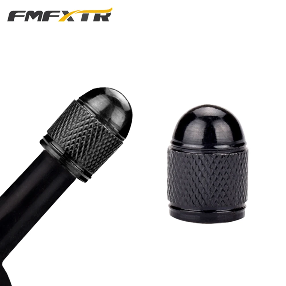 FMFXTR Mountain Bike American Tire Valve Cap Colorful Aluminum Valve Cap Beautiful BMX Dust Cover