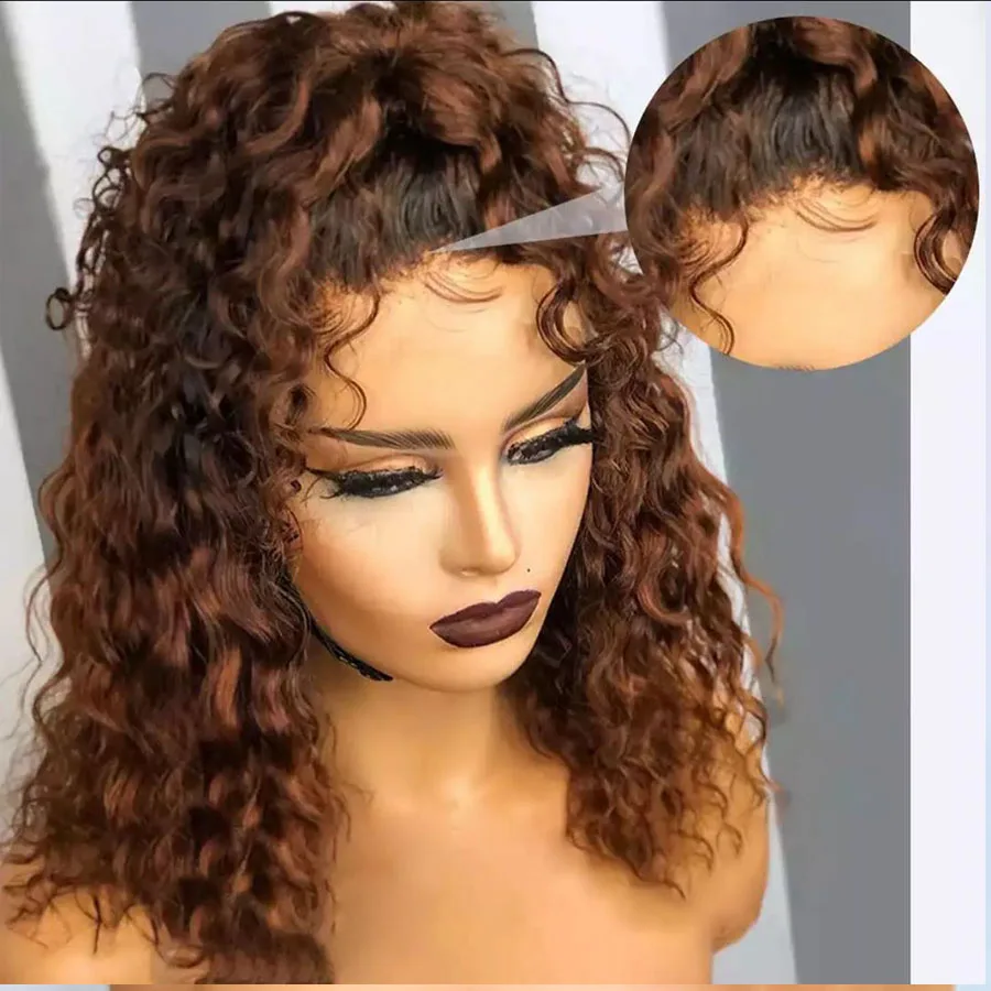 Mongolian-Short-Bob-Curly-Human-Hair-Wigs-Ombre-Dark-Blonde-High-Ponytail-150Density-Silk-Top-Full (4)