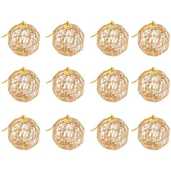 

12Pcs Christmas Ball Christmas Decoration Balls Ornament for Christmas Party Decoration