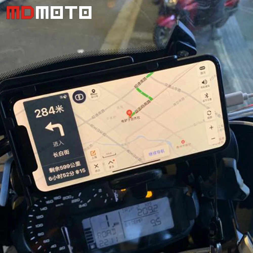 Регулируемая подставка для телефона мотоцикла GPS велосипеда кронштейн держатель