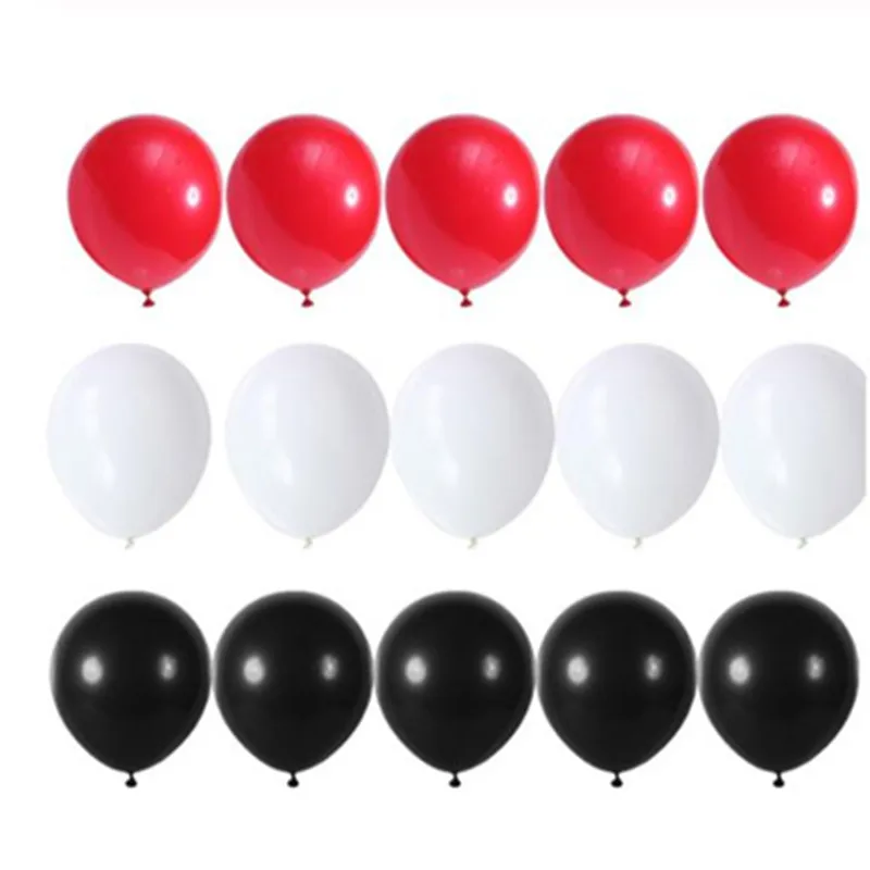 Горячая 15 шт. 12 дюймов утолщение латексный шар матовый шар красный синий желтый многоцветный воздушный шар День рождения Свадебные принадлежности - Цвет: Latex balloon 15pcs
