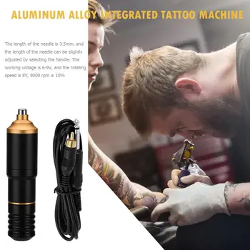 

Aluminum Alloy Integrated Tattoo Pen Exquisite Craftsmanship Sturdy Durable Eyebrow Lip Body Permanent Makeup Machine