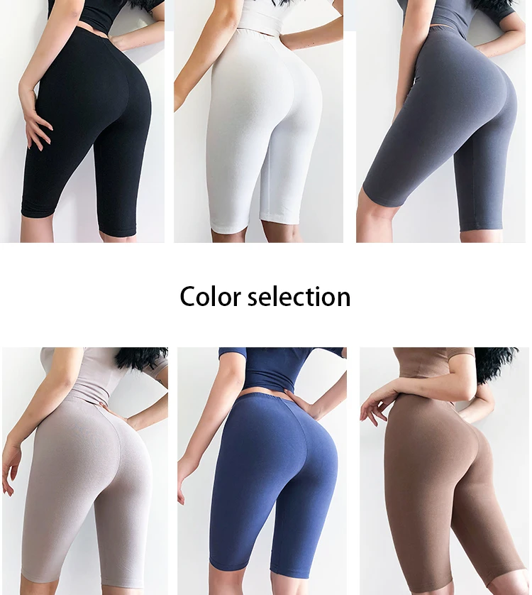 6 цветов женские короткие Леггинсы спортивные шорты для йоги летние быстросохнущие шорты леггинсы для бега фитнеса