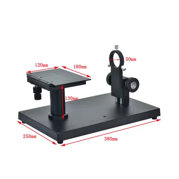 

Horizontal industrial camera bracket lens adjustment pole large base adjustment stage horizontal bracket