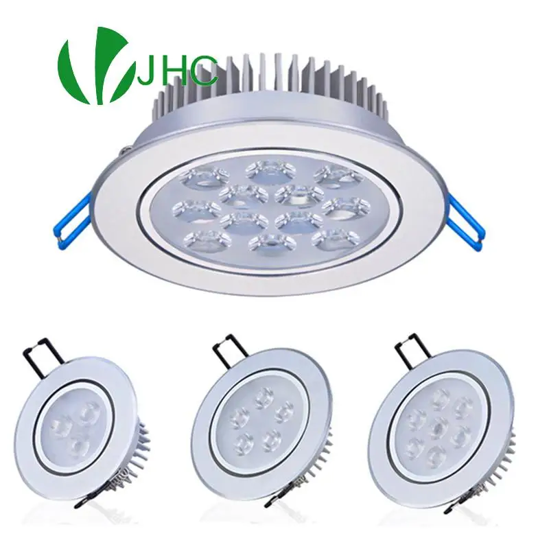 

LED Downlight 3W 5W 7W 9W 12W Aluminum Spot Recessed Celling Lamp Light 220V 110V Home Lighting For Kitchen Living Room Bathroom