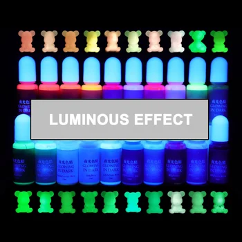 

Glowing in dark High Concentration Epoxy Pigment DIY Mold Making Accessories FEA889