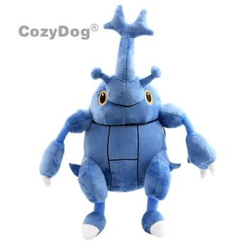 

Anime Heracross Soft Dolls Cartoon Scarhino Stuffed Toys 26cm