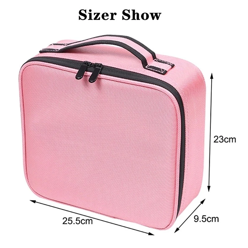 Women Travel Professional Beautician Makeup Case Nail Tool Suitcase  Cosmetics Brush Storage Box Organizer Female 2023 Makeup Bag - AliExpress