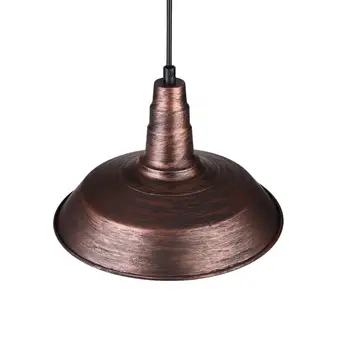 

Modern Chandelier Sconce Wall Light Vintage Iron Cage Loft Barn Gooseneck Edison