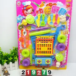 Новинка 7565, стильная забавная посуда, кухонные принадлежности, шт., детский игровой домик, набор игрушек для раннего ребенка, развивающая