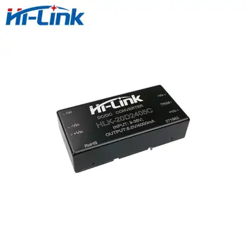 Convertidor de 12v CA a 5v CC, 9-36V a 5V, 4A, hi linkdc, módulo de potencia de CC, HLK-20D2405C de alimentación aislada 2