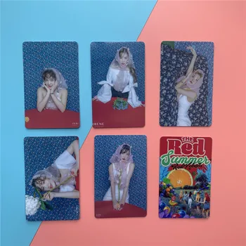 

5pcs/set Kpop Red Velvet PVC LOMO Card HD print Photo Alubm card photocard High quality New arrivals K-pop