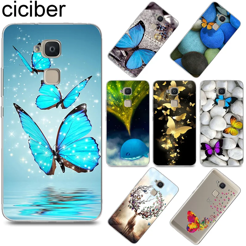 

ciciber Butterfly Deer for BQ Aquaris U2 C U X5 V VS X2 X M Plus Lite Pro Soft TPU Phone Case Funda for BQ M5 E5s M5.5 E4.5 M4.5