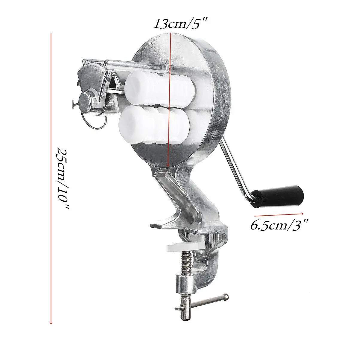 

Hot New Stainless Steel Manual Dough Machine Noodle Maker Hand Operated Macaroni Pasta Tools Machine Hand Pressing Home Kitchen