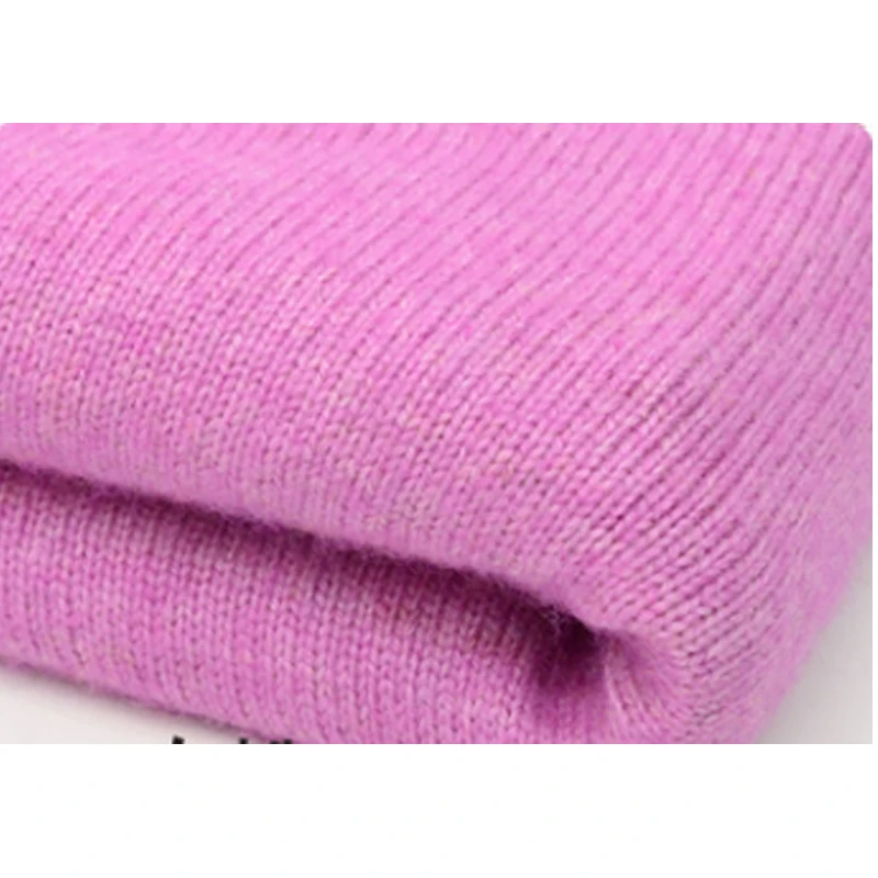 6+ 6 монгольский из мягкого кашемира Пряжа грубой шерсти ручной вязаный, из чистого кашемира линии шарф ручной работы тканый шарф Высокое качество 70 г VS014 - Цвет: Rose powder