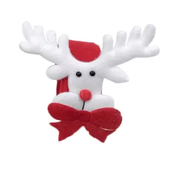 

2Pcs Cartoon Pattern Santa Claus Bear Rabbit Snowman Patting Circle Hand Band Luminous Bracelet Christmas Decor child best Gift