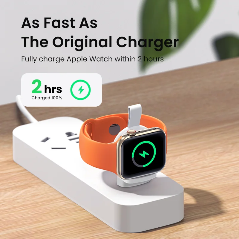 UGREEN-Chargeur sans fil MFi pour Apple Watch, chargeurs sans fil portables de type C, chargeur rapide magnétique pour Apple Watch Series 9 8 7 Ultra 2 SE USB C