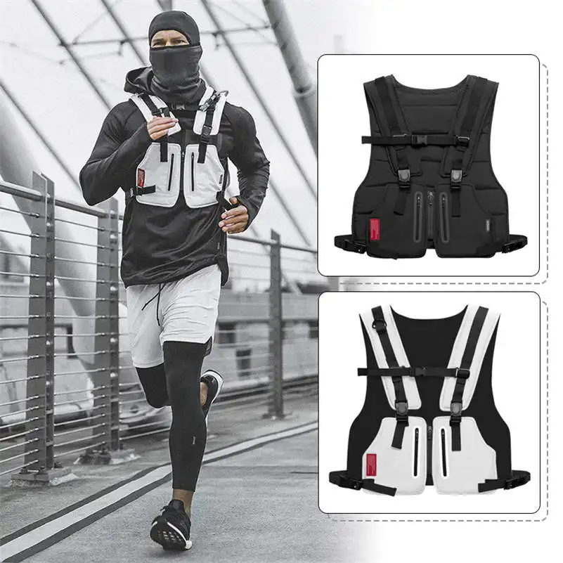 

Multi-function Tactical Vest Outdoor Sports Fitness Men Protective Tops Vest